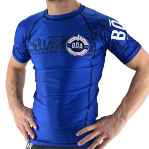 Meilleure vente 🎁 Boxe Thailandaise Boa Rashguard Bõa 🏄 Surfing Team BLEU 🛒 mode pas chere 14