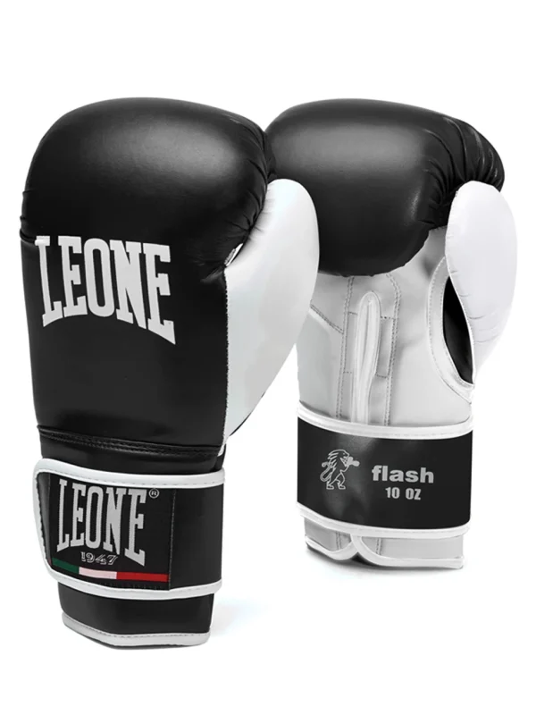 excellente qualité Meilleur prix 😀 Sport De Combat Leone 1947 Gants De Boxe Leone Flash NOIR ✨ 7