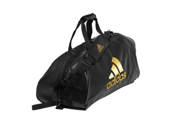 Remise 🎉 Sac De Sport Multisport Mixte ADIDAS SAC SPORT DE COMBAT NR / GOLD 🥰 achetez 5