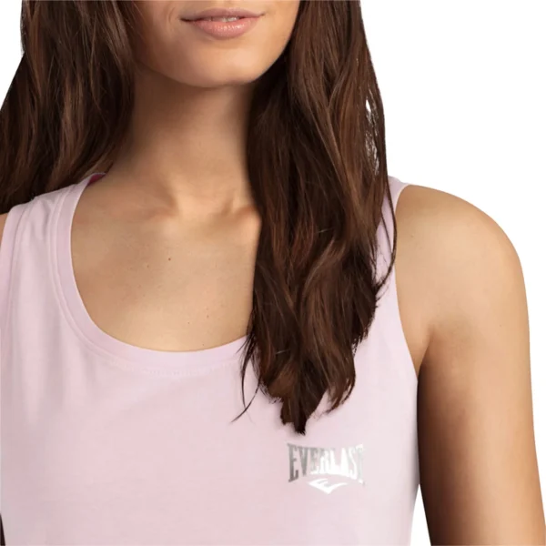 solde en ligne Offres 👏 Debardeur EVERLAST TANK 👩 WOMEN EVL PINK 🛒 5