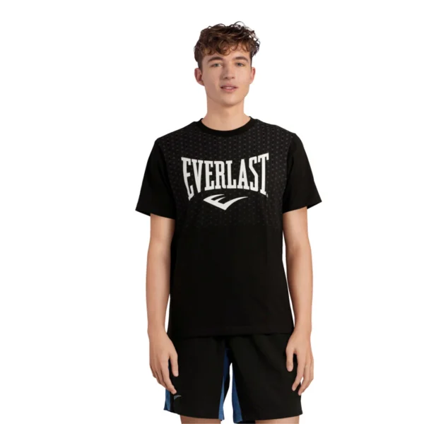 Vente flash 😍 Tee-shirt Homme EVERLAST TEE 👕 SHIRT STARS MEN BLACK 😍 qualité supérieure 5