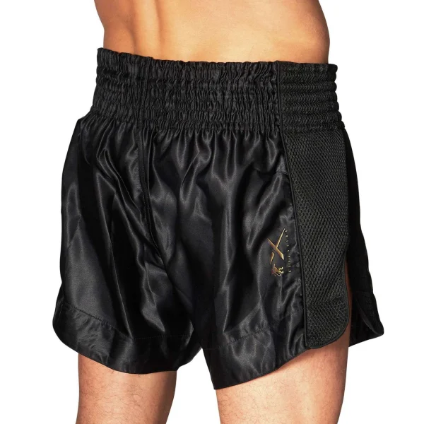 à prix d'occasion Meilleure affaire 🧨 Boxe Unisexe Leone 1947 Short De Kickboxing Boxe Thaï Essential NOIR 🛒 1