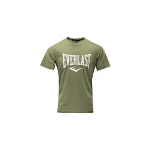 boutique en ligne Grosses soldes ❤️ Fitness Homme Everlast T-shirt Manches Courtes Everlast Russel VERT 🎁 14