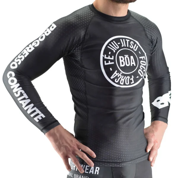 Tout neuf 👏 Sport De Combat Boa Rashguard Bõa Progresso Constante-xl–xl-gris————–gris-xl GRIS 👏 nouvelle saison 3