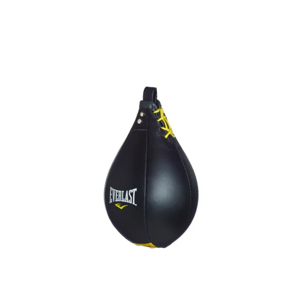 Grosses soldes 👏 Boxe Anglaise Everlast Sac De Frappe Everlast Lea Speed NOIR ⌛ Couleurs variées 1