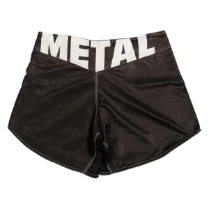 Large choix en ligne Sortie 🌟 Boxe Thailandaise Adulte Metal Boxe Short Mma Court Metal Boxe NOIR 🎁 12