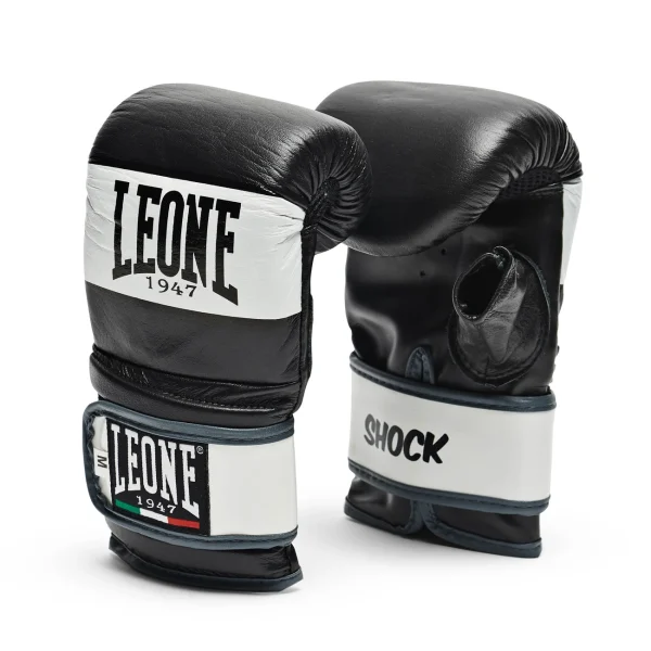 Tout neuf 🧨 Boxe Leone 1947 Gants De Sac Shock NOIR 🎁 beauté 1