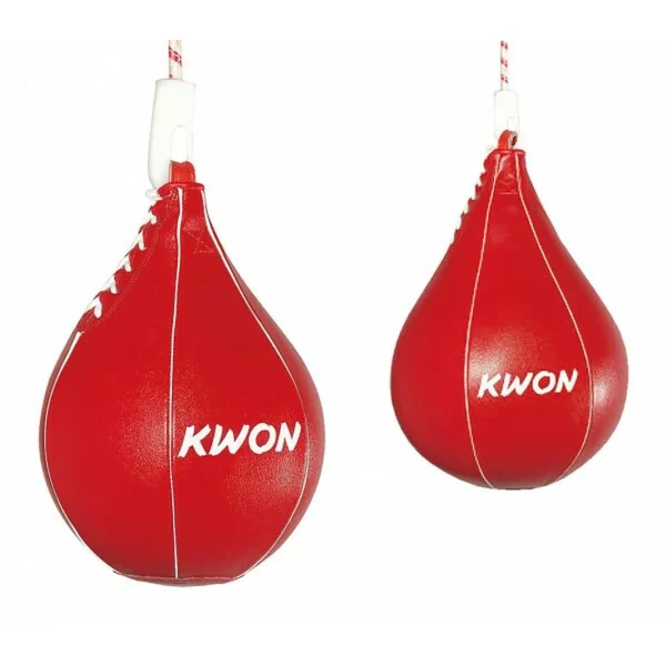 Promo ✨ Boxe Anglaise Kwon Poire De Frappe Kwon Klein ROUGE ⌛ excellents soldes 1