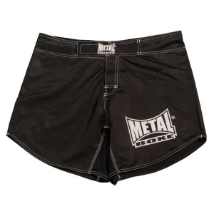 Large choix en ligne Sortie 🌟 Boxe Thailandaise Adulte Metal Boxe Short Mma Court Metal Boxe NOIR 🎁 18