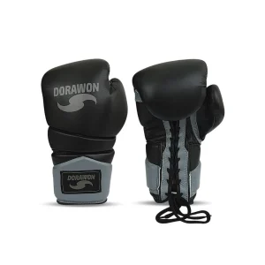 grossiste en ligne De gros 😍 Boxe Dorawon Dorawon, Gants De Boxe Cuir Competition À Lacets Black, Noir NOIR 🧨 15