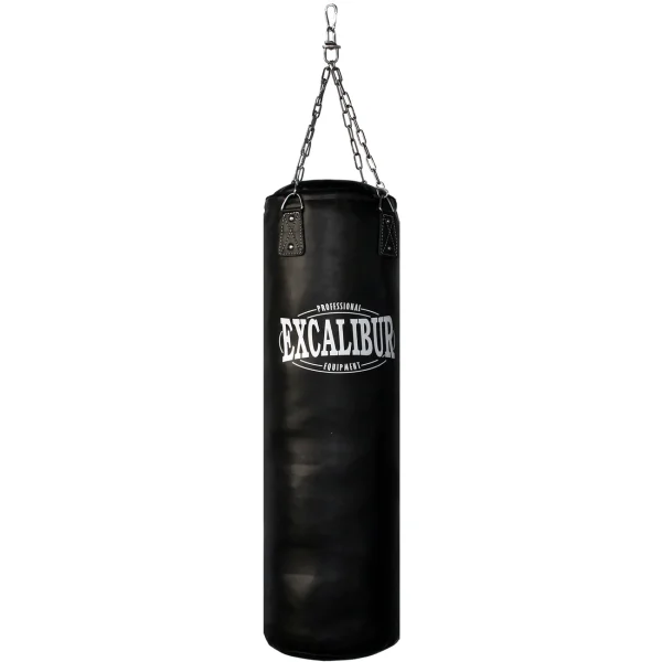 Budget 🌟 Boxe Excalibur Boxing Sac De Frappe Excalibur Pro 120 – 120 X 35 Cm – Revêtement En Similicuir, Suspen 🛒 à prix d'occasion 1