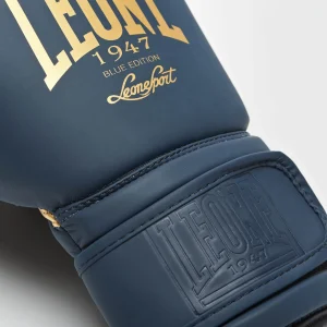 garantis authentique Sortie ✔️ Boxe Leone 1947 Gants De Boxe Blue Edition BLEU ⌛ 12