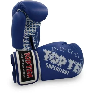 Paris De gros ✔️ Boxe Anglaise Top Ten Gants Multiboxes Top Ten Superfight Stars BLEU 🔔 9