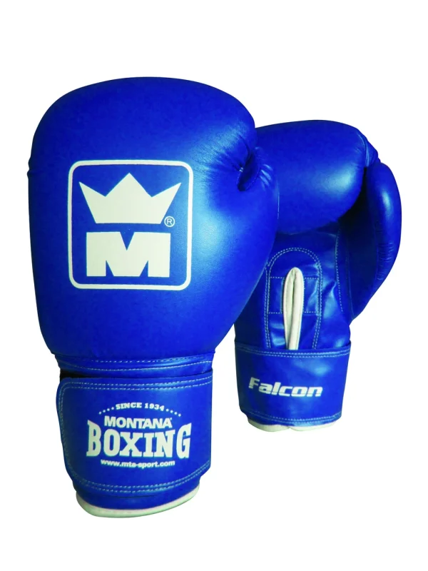 prix de gros Budget 🎁 Sport De Combat Montana Gants De Boxe Montana “falcon” BLEU 👍 1