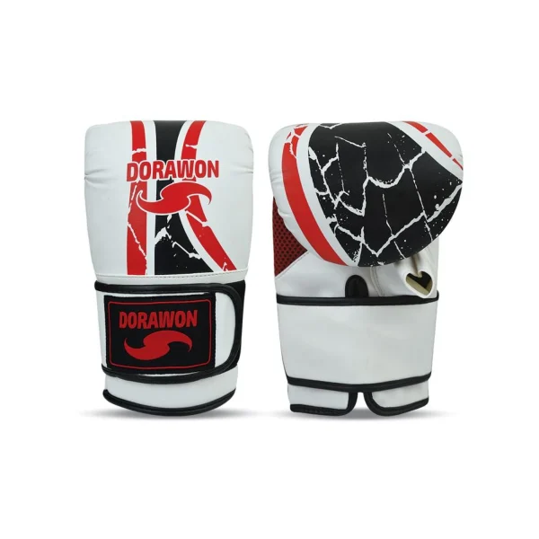 Remise 🧨 Sport De Combat Dorawon Dorawon, Gants Sac De Frappe Derby, Blanc Et Rouge ROUGE 🧨 à prix promos 3