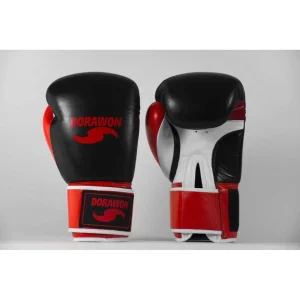 Promo 🤩 Boxe Dorawon Dorawon, Gants De Boxe Cuir Competition Leicester, Rouge Et Noir ROUGE 🤩 à prix d'occasion 7