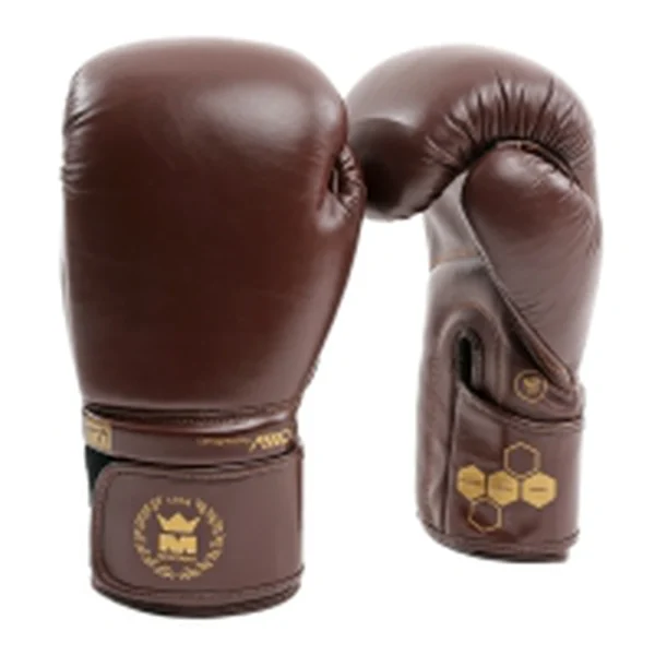 à prix réduits Coupon 😀 Sport De Combat Montana Gants De Boxe Cuir Montana Victory Heritage MARRON 👏 1