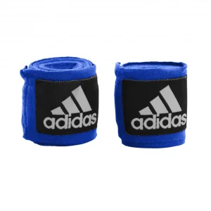 soldes de Noël De gros 🌟 Sport De Combat Adidas Bandage Boxe Bandes De Maintien Bleu BLEU 🛒 12