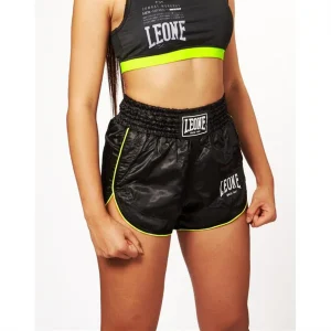 boutique pas cher Le moins cher 😀 Boxe Homme Leone 1947 Short De Boxe Leone Femme Basic NOIR 😉 6