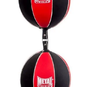 Le moins cher ✔️ Boxe Anglaise Metal Boxe Sac De Frappe Double Ballon Élastique Metal Boxe NOIR 🔥 livraison la plus rapide 6