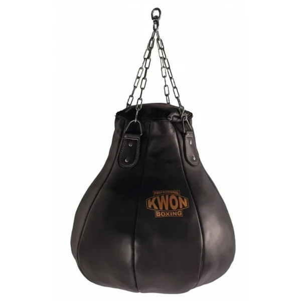 Promo ✨ Boxe Anglaise Kwon Sac De Frappe Kwon Professional Boxing Prof.box Leder NOIR 🛒 mode pas chere 1