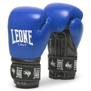 belle Vente flash ⭐ Boxe Leone 1947 Gants De Boxe Ambassador BLEU ✔️ 12