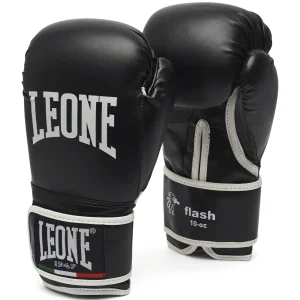 garantie de qualité De gros 👍 Boxe Leone 1947 Gants De Boxe Flash NOIR 🎉 12