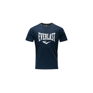 Large choix en ligne Remise 🎉 Fitness Homme Everlast T-shirt Manches Courtes Everlast Russel BLEU 🌟 12